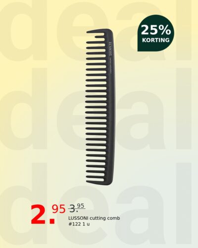 LUSSONI cutting comb #122 1 u