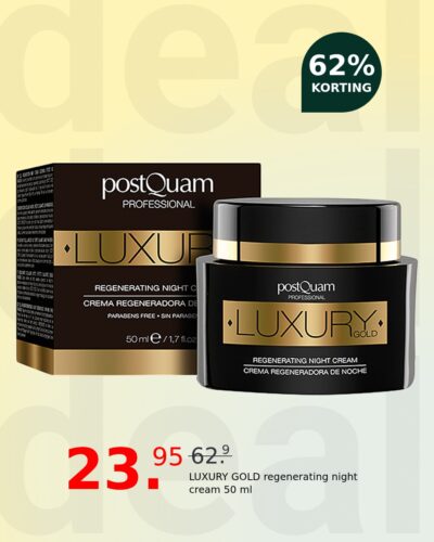 LUXURY GOLD regenerating night cream 50 ml