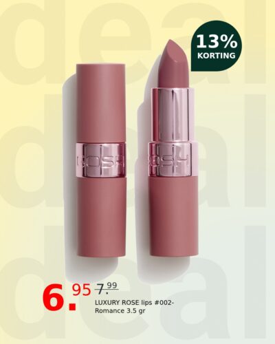 LUXURY ROSE lips #002-Romance 3.5 gr