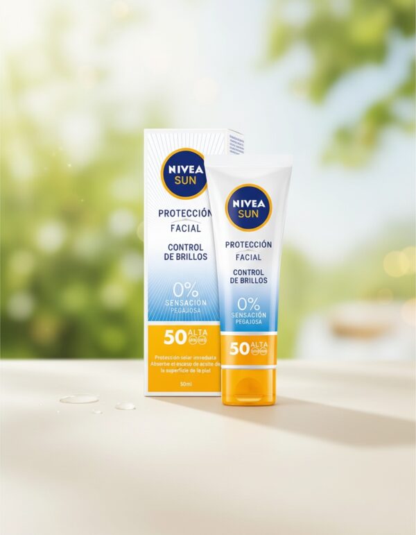 SUN FACIAL shine control SPF50 50 ml