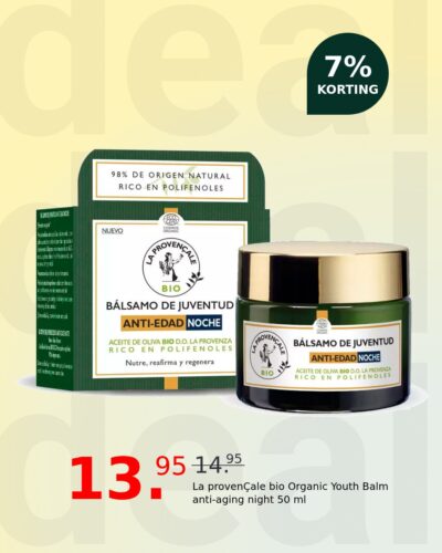 La provenÇale bio Organic Youth Balm anti-aging night 50 ml