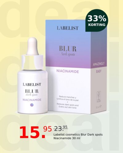 Labelist cosmetics Blur Dark spots Niacinamide 30 ml