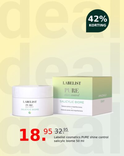Labelist cosmetics PURE shine control salicylic biome 50 ml