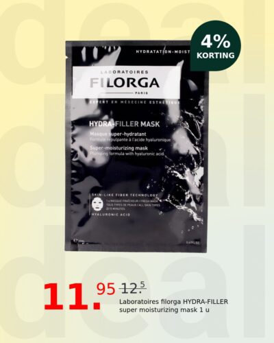 Laboratoires filorga HYDRA-FILLER super moisturizing mask 1 u