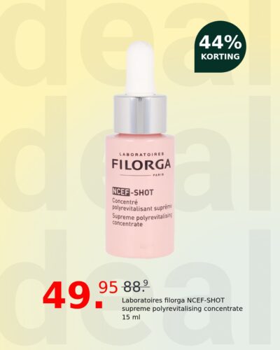 Laboratoires filorga NCEF-SHOT supreme polyrevitalising concentrate 15 ml