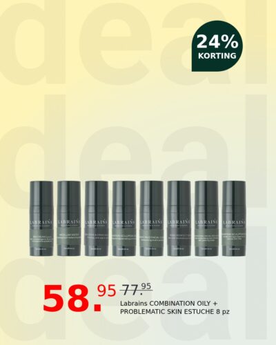 Labrains COMBINATION OILY + PROBLEMATIC SKIN ESTUCHE 8 pz