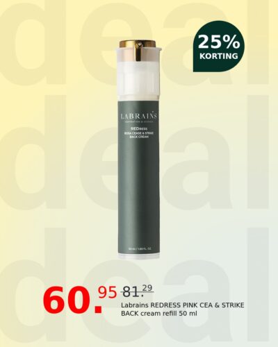 Labrains REDRESS PINK CEA & STRIKE BACK cream refill 50 ml