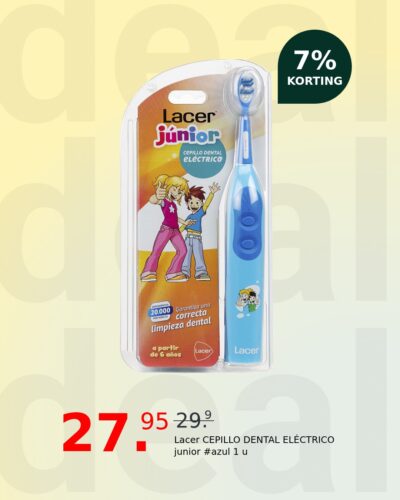 Lacer CEPILLO DENTAL ELÉCTRICO junior #azul 1 u