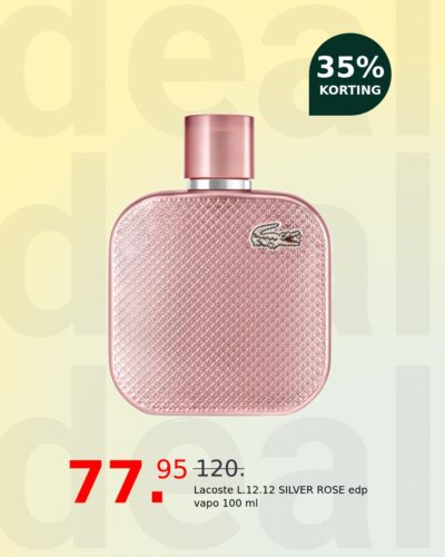 Lacoste L.12.12 SILVER ROSE edp vapo 100 ml