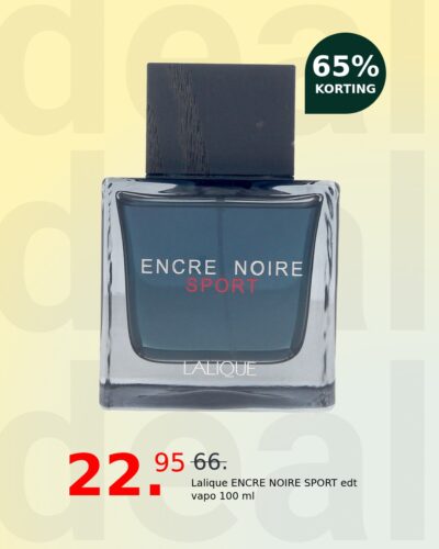 Lalique ENCRE NOIRE SPORT edt vapo 100 ml