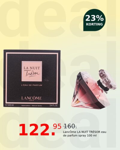 LancÔme LA NUIT TRÉSOR eau de parfum spray 100 ml