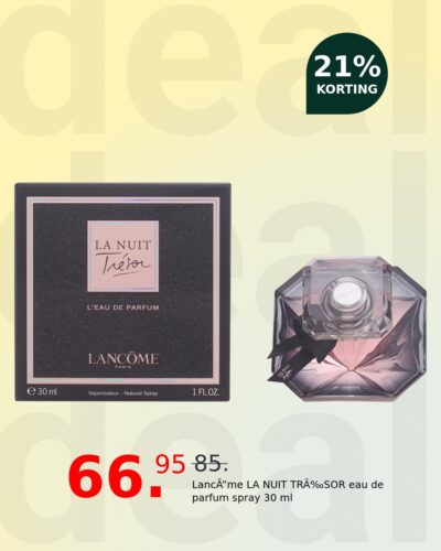 LancÔme LA NUIT TRÉSOR eau de parfum spray 30 ml