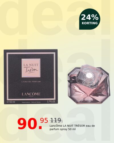 LancÔme LA NUIT TRÉSOR eau de parfum spray 50 ml