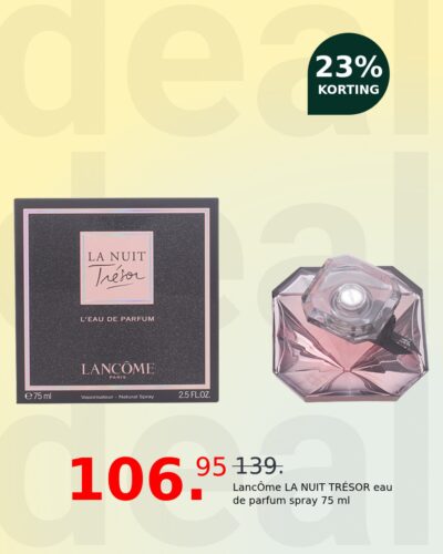 LancÔme LA NUIT TRÉSOR eau de parfum spray 75 ml