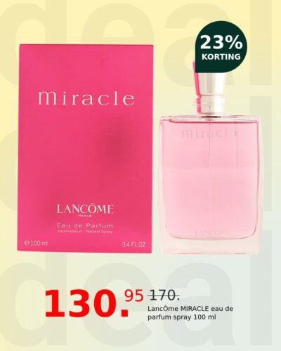 LancÔme MIRACLE eau de parfum spray 100 ml