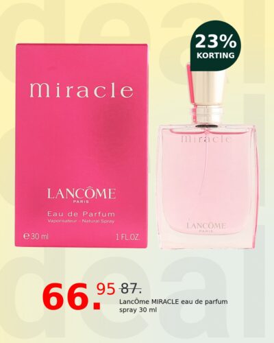 LancÔme MIRACLE eau de parfum spray 30 ml