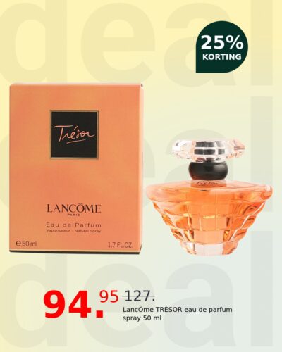 LancÔme TRÉSOR eau de parfum spray 50 ml