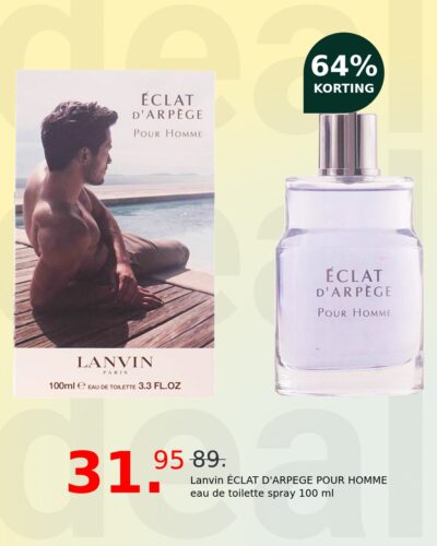 Lanvin ÉCLAT D'ARPEGE POUR HOMME eau de toilette spray 100 ml