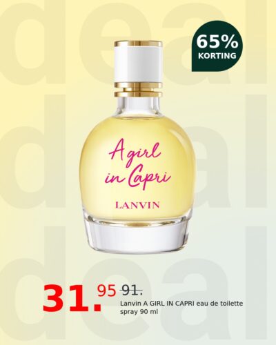 Lanvin A GIRL IN CAPRI eau de toilette spray 90 ml