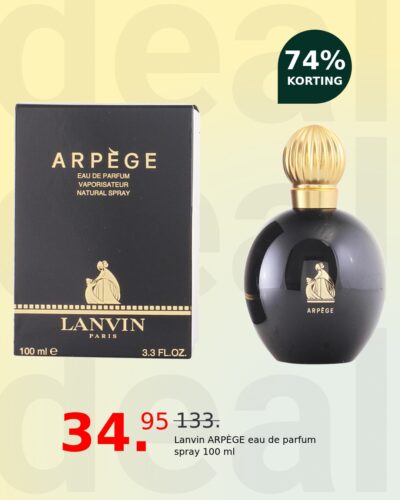 Lanvin ARPÈGE eau de parfum spray 100 ml