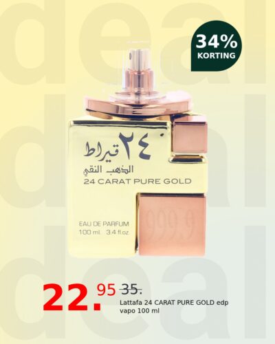 Lattafa 24 CARAT PURE GOLD edp vapo 100 ml