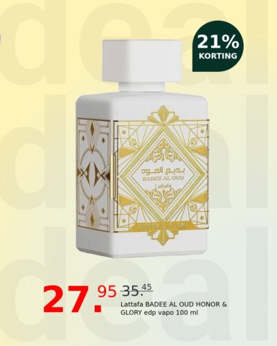 Lattafa BADEE AL OUD HONOR & GLORY edp vapo 100 ml