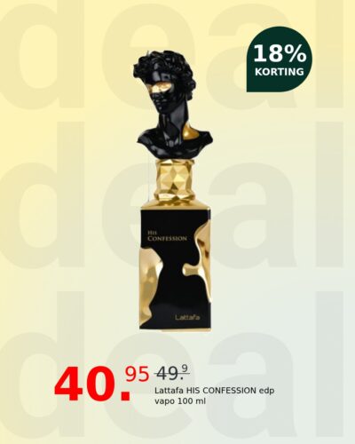 Lattafa HIS CONFESSION edp vapo 100 ml