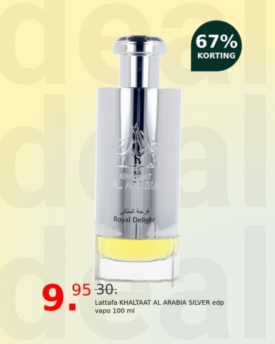 Lattafa KHALTAAT AL ARABIA SILVER edp vapo 100 ml