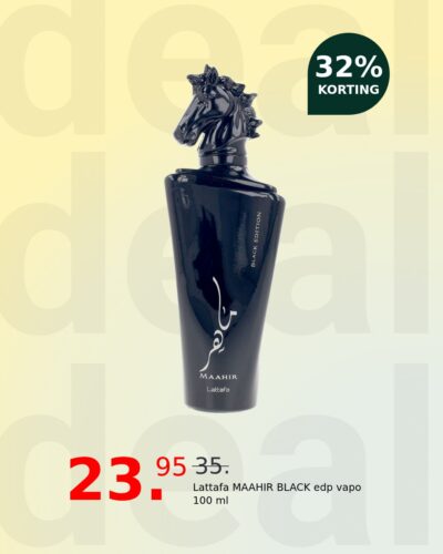 Lattafa MAAHIR BLACK edp vapo 100 ml