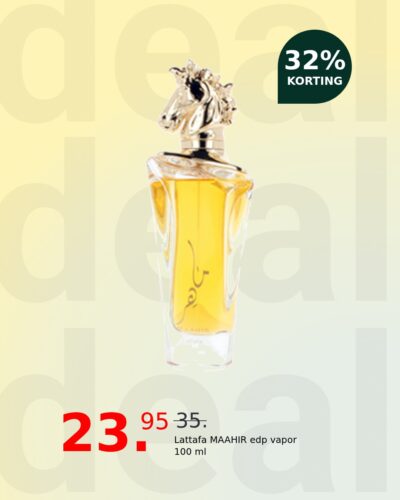 Lattafa MAAHIR edp vapor 100 ml