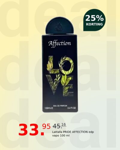 Lattafa PRIDE AFFECTION edp vapo 100 ml