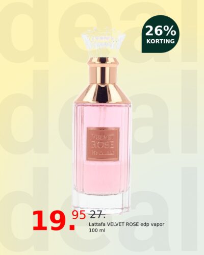 Lattafa VELVET ROSE edp vapor 100 ml