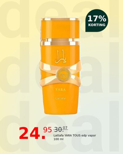 Lattafa YARA TOUS edp vapor 100 ml