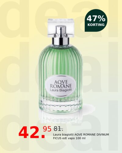 Laura biagiotti AQVE ROMANE DIVINUM FICUS edt vapo 100 ml