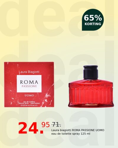 Laura biagiotti ROMA PASSIONE UOMO eau de toilette spray 125 ml