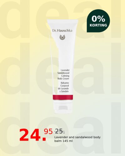 Lavender and sandalwood body balm 145 ml