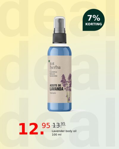 Lavender body oil 100 ml