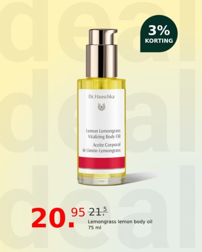 Lemongrass lemon body oil 75 ml