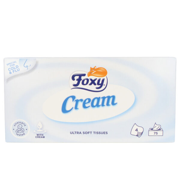 FACIAL CREAM pañuelos pieles sensibles 75 u