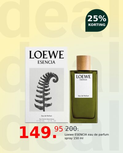 Loewe ESENCIA eau de parfum spray 150 ml