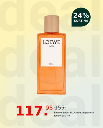 Loewe SOLO ELLA eau de parfum spray 100 ml