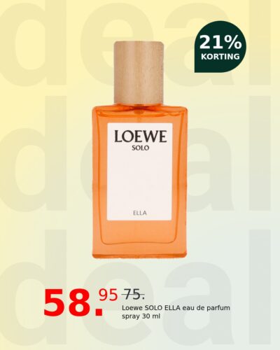 Loewe SOLO ELLA eau de parfum spray 30 ml