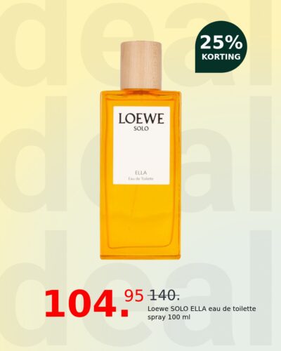Loewe SOLO ELLA eau de toilette spray 100 ml