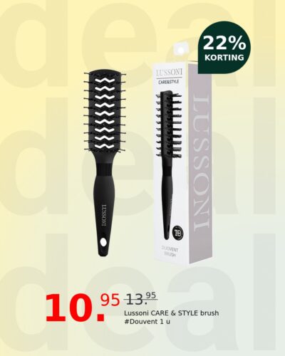 Lussoni CARE & STYLE brush #Douvent 1 u
