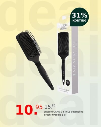 Lussoni CARE & STYLE detangling brush #Paddle 1 u