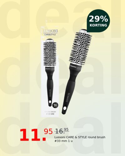 Lussoni CARE & STYLE round brush #33 mm 1 u