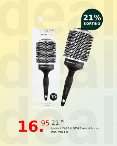 Lussoni CARE & STYLE round brush #65 mm 1 u