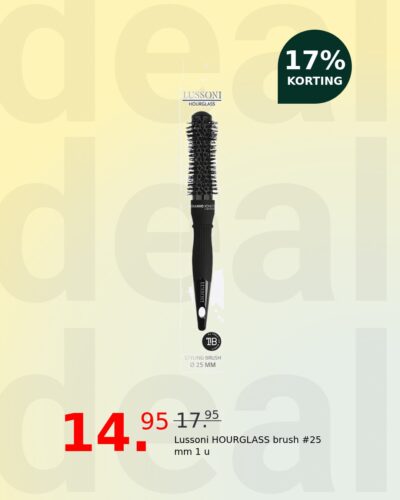 Lussoni HOURGLASS brush #25 mm 1 u