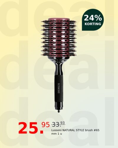 Lussoni NATURAL STYLE brush #65 mm 1 u