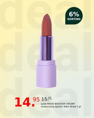 Lylak MOOD BOOSTER CREAMY moisturizing lipstick #Not Afraid 3 gr